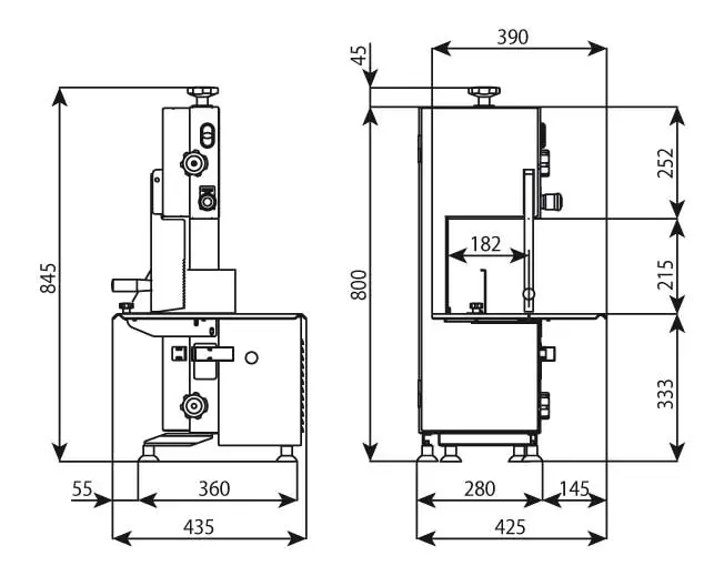 Knochensäge A/E155 Sägeblatt 1550 mm Premium Line