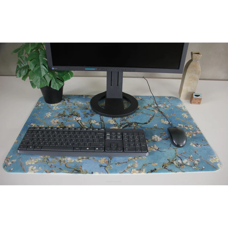 Bertoni Desk Mat, Felt, 50x70 cm, Almond