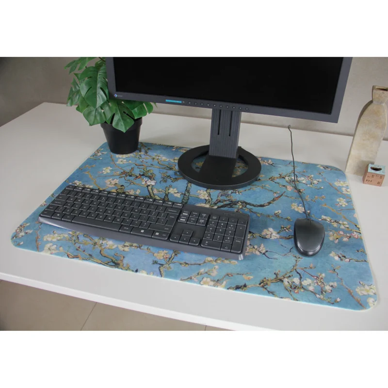 Bertoni Desk Mat, Felt, 50x70 cm, Almond