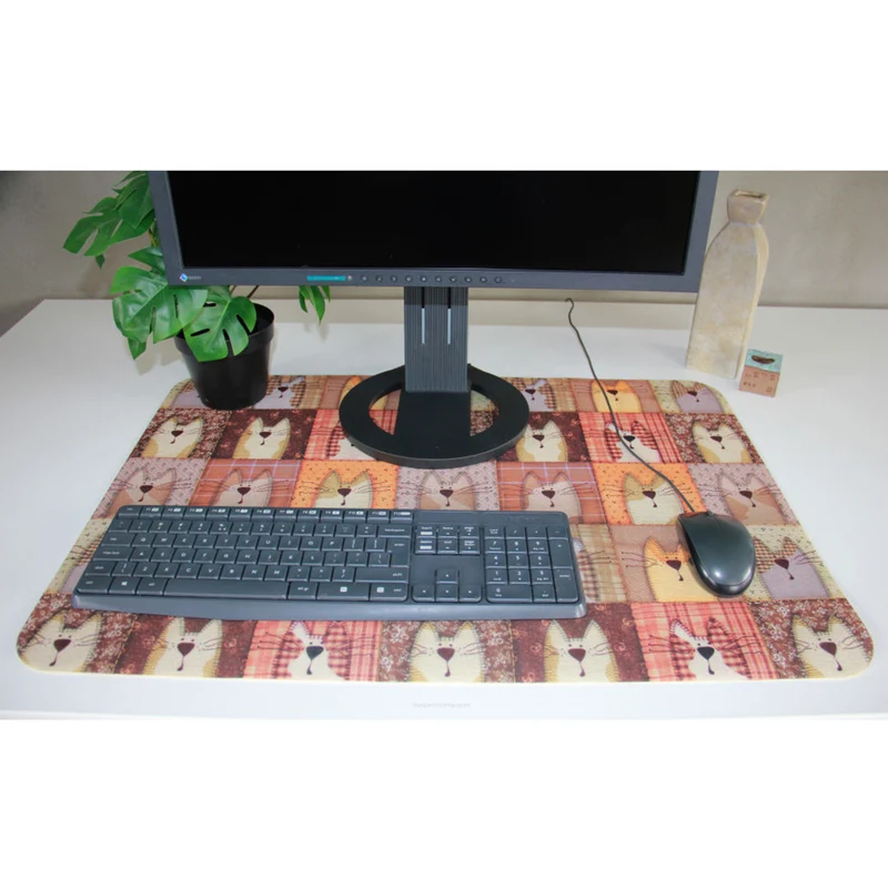 Bertoni Desk Mat, Felt, 50x70 cm, Pexeso Beige