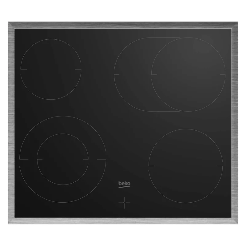 Beko AeroPerfect BBUM12322X Einbauherd-Set inkl. Glaskeramik-Kochfeld A Edelstahl