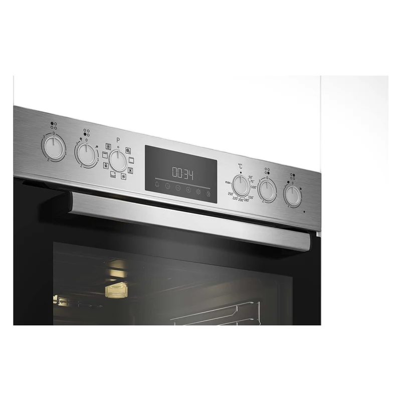Beko AeroPerfect BBUM12322X Einbauherd-Set inkl. Glaskeramik-Kochfeld A Edelstahl
