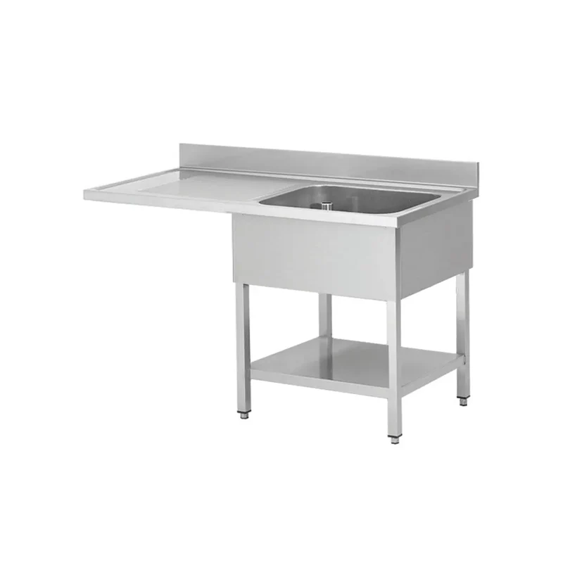 Spültisch für Spülmaschine Becken Rechts Tiefe 70