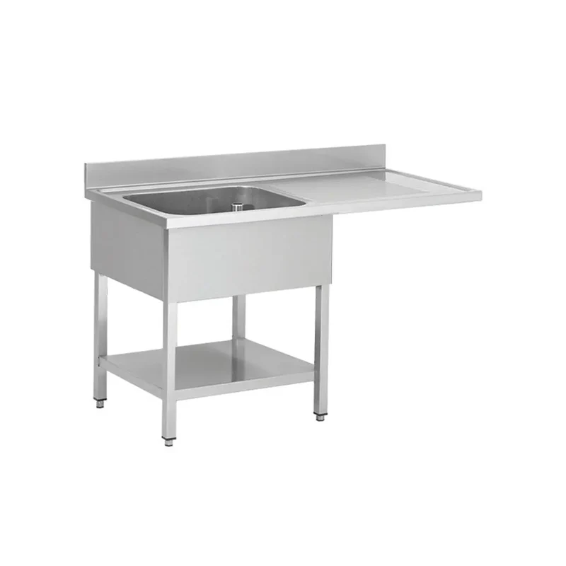 Spültisch für Spülmaschine Becken Links Tiefe 70