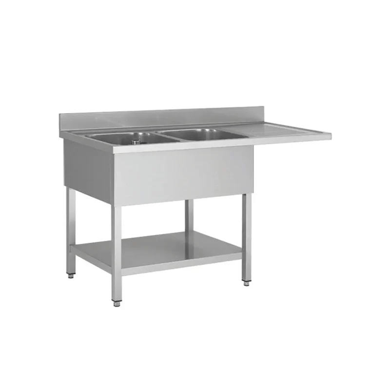 Spültisch für Spülmaschine Becken Links Tiefe 60