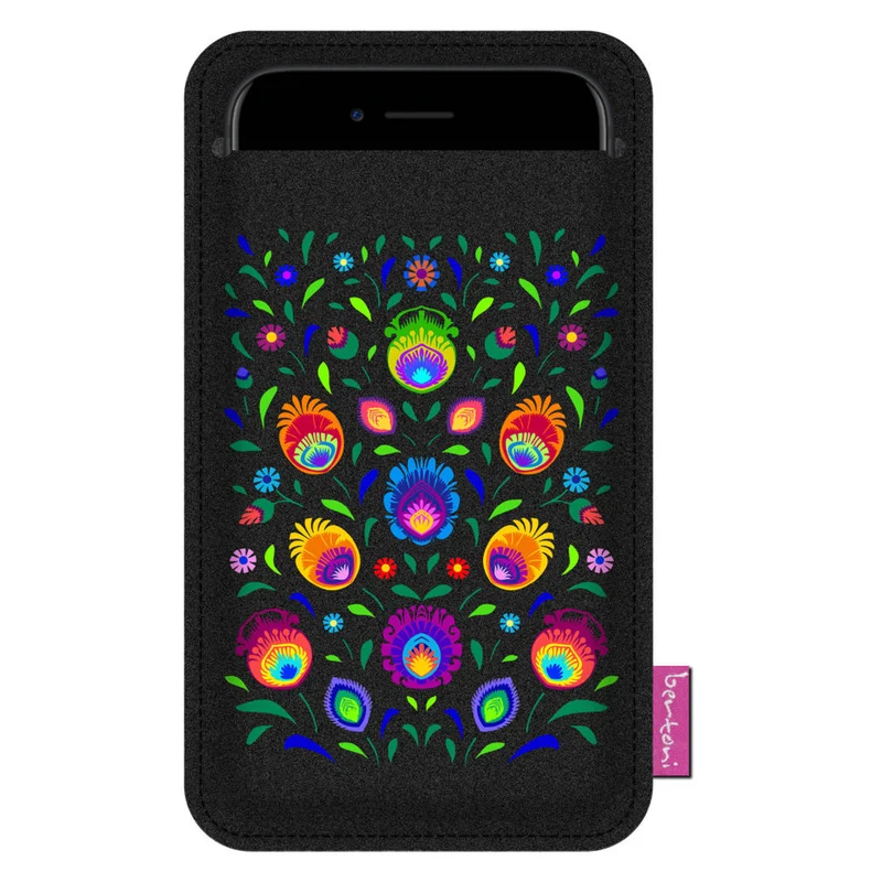 Bertoni Phone Case Smartphone Protection Cover Felt Washable XXL Universal 105mm x 195mm