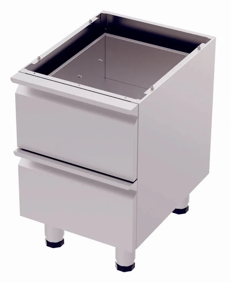 Untergestell Kochserie 600er mit Schubladen 400x600x610 mm