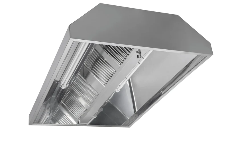 Deckenhaube Trapezform Tiefe 1200 mm