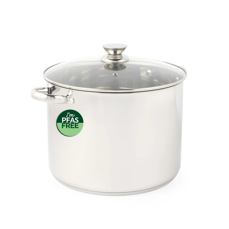 Russell Hobbs Classic Collection 30 cm Suppentopf – Kochtopf aus Edelstahl, Deckel aus gehärtetem Gl