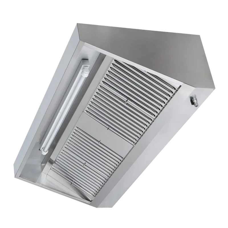 Wandhaube Schrägform Tiefe 1100 mm
