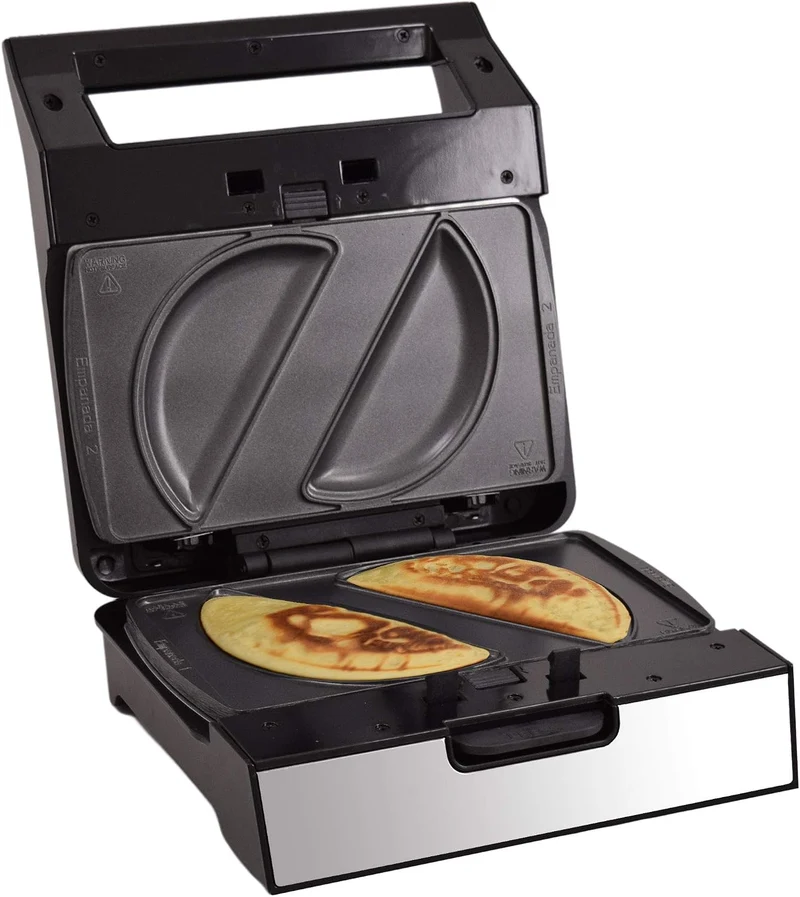 Syntrox Germany Empanada Maker MM-1400W mit herausnehmbaren Backplatten