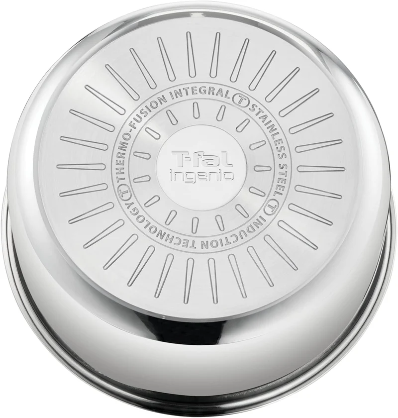 Tefal Ingenio Preference L8982804 Stieltopf, 16 cm, stapelbar, Edelstahl, Induktion, Vielseitigkeit,