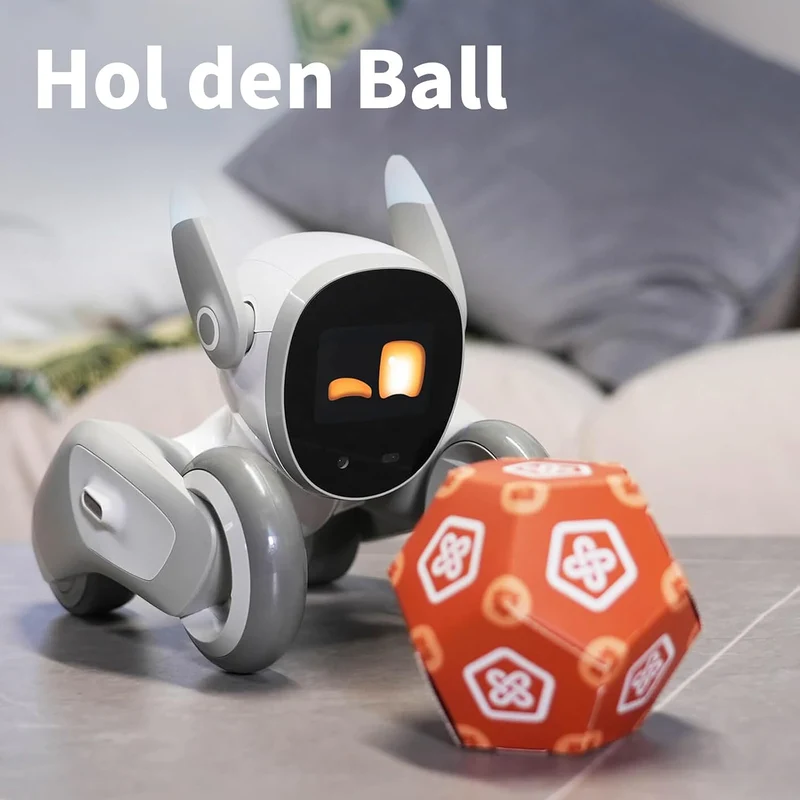 Loona KEYI Premium Haustier-Roboter mit Ladestation (Smarte AI ChatGPT-4o, Stimmen- & Gestensteuerun