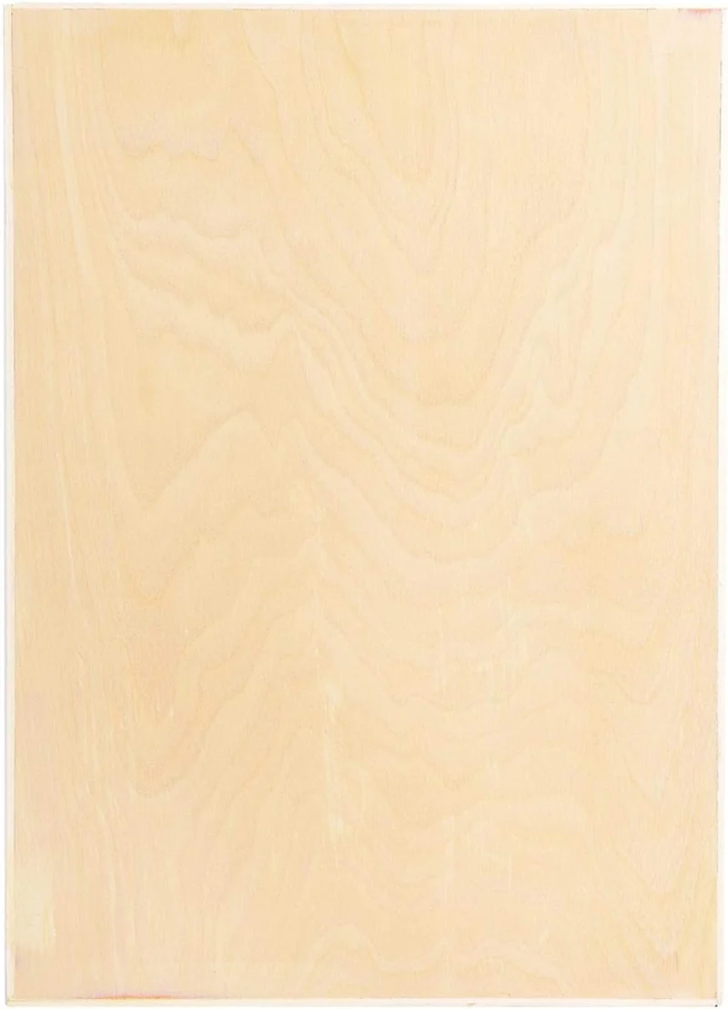Leichtes Zeichenbrett aus Holz, 18 X 12 Zoll, Malbrett mit Glatter Kante, Künstlerbedarf, Skizzentis