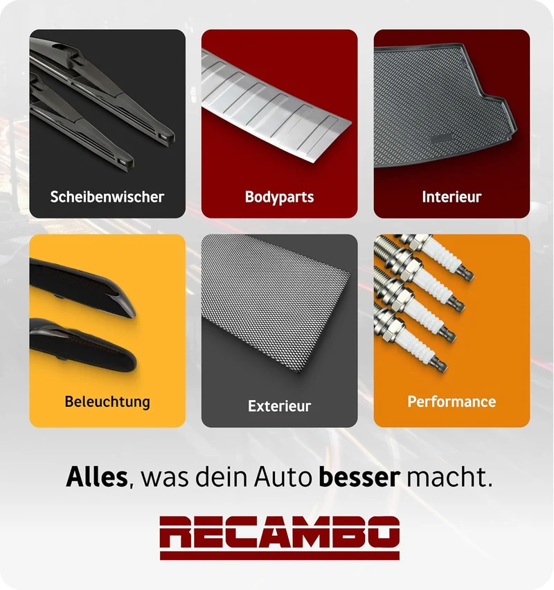 Recambo Kofferraumwanne passend für Hyundai i30 III Kombi CW, PD | ab 2017- | passgenau mit Rand Sch