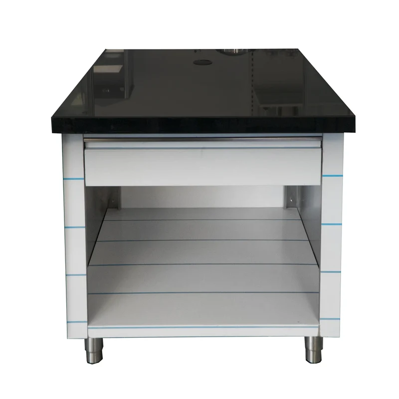 Kassentisch KM-60 Schwarz Granit Dekor Wenge 60 cm