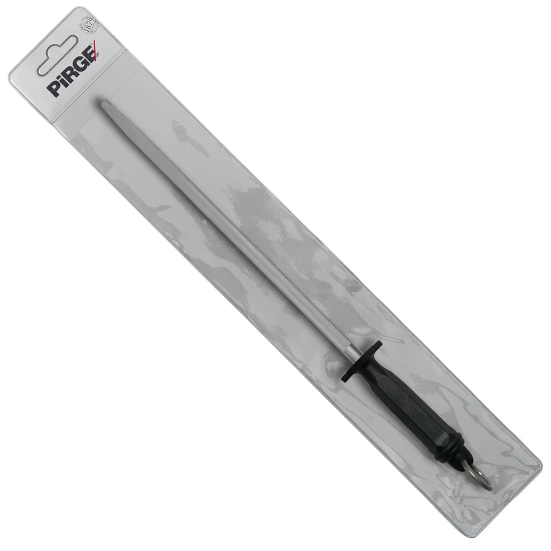 Wetzstahl 30 cm Rund Schwarz