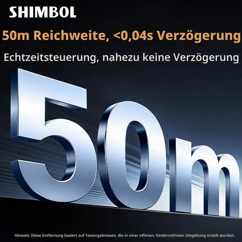 Shimbol CP5 Ultra, 5‘’ 1080P Full Touch HD Telefon Vlog Selfie Monitor Screen für iPhone & Android -