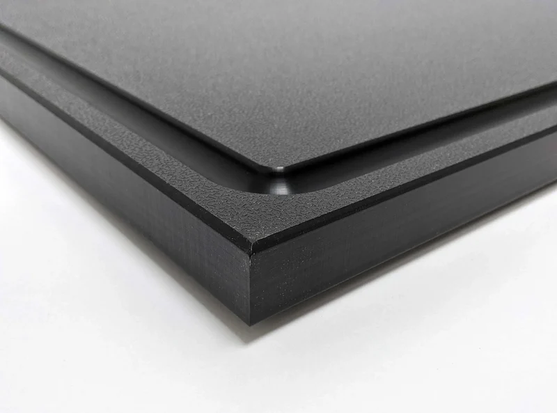 Schneidebrett Bar 50 x 30 cm Schwarz HDPE