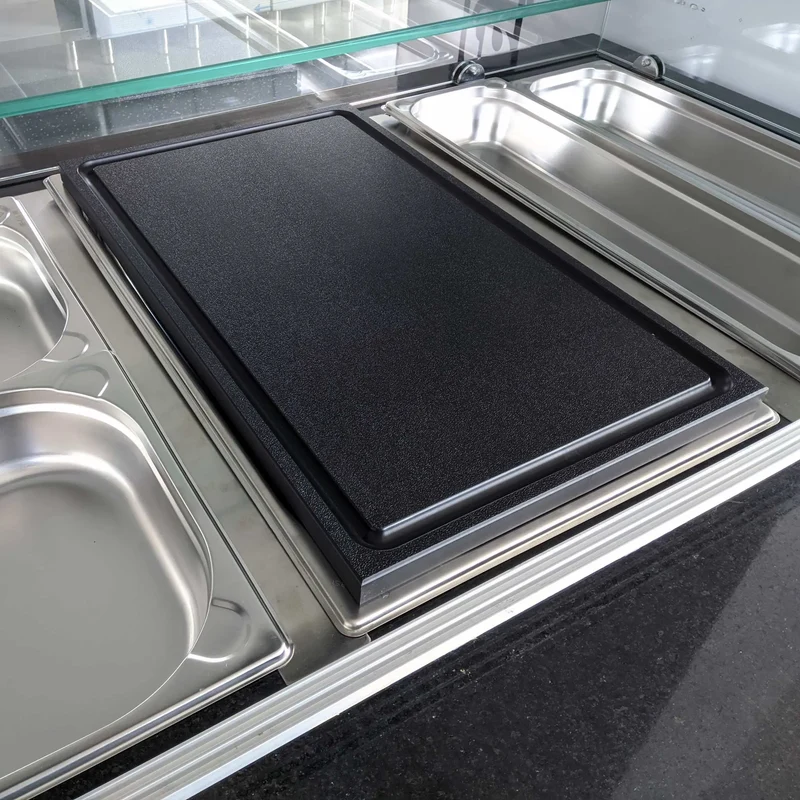 Schneidebrett Bar 50 x 30 cm Schwarz HDPE