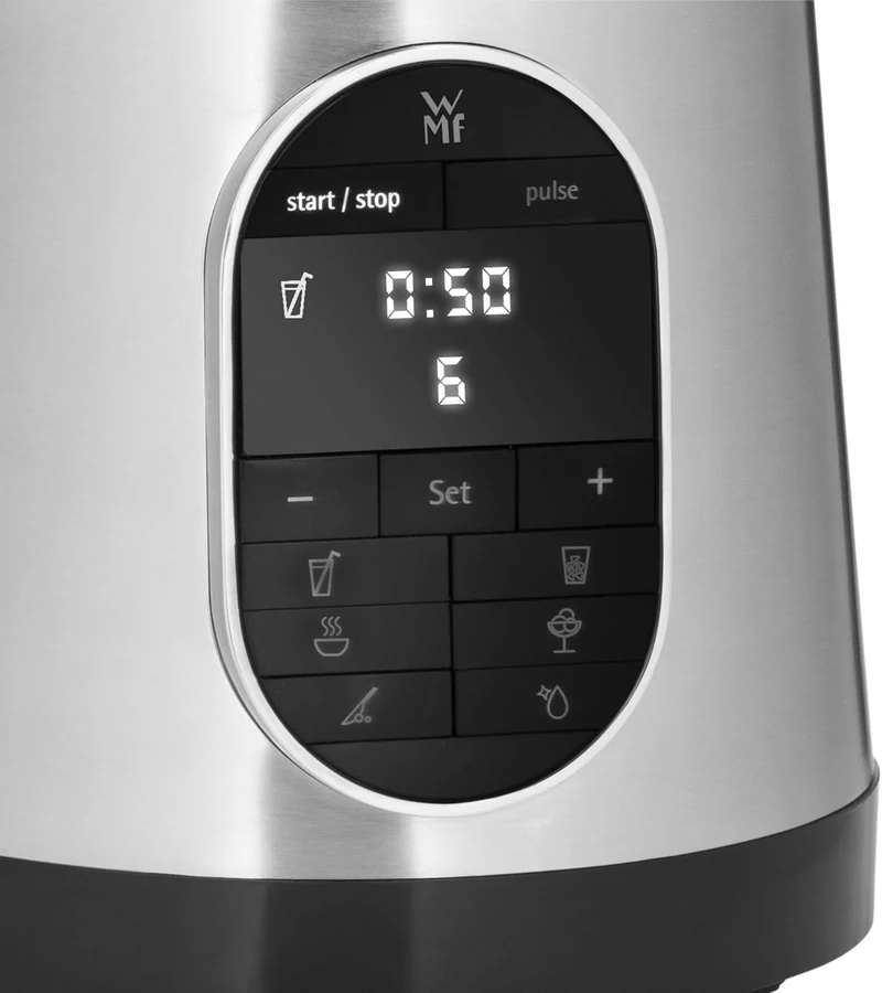WMF Kult Pro Hochleistungs-Standmixer 1.600 Watt, 36.000 U/min, Mixbehälter 1,8l, 6 Autoprogramme, S