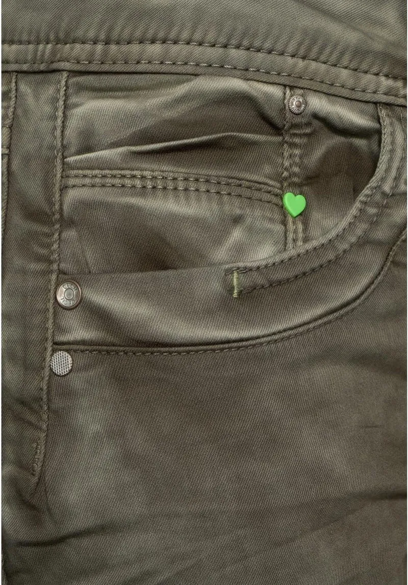 Cecil Damen Hose, 26W / 26L Utility Olive