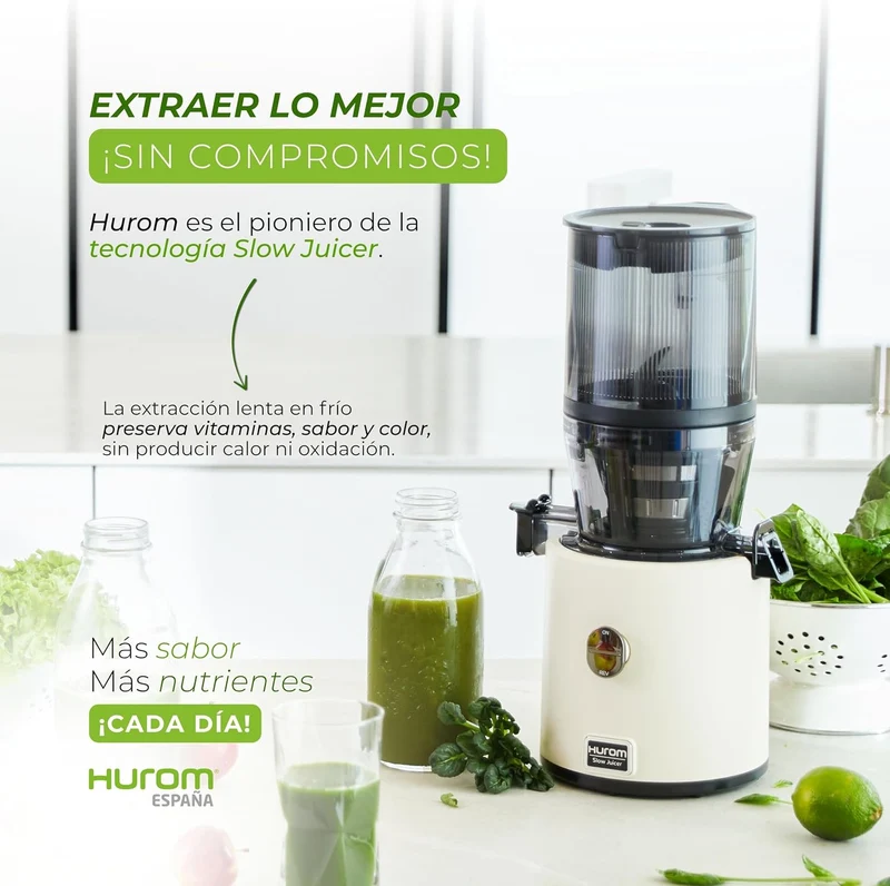 Hurom | Entsafter H330P - gesünder, schmackhafter und verschwendungsfreier Saft, Premium-Entsafter,