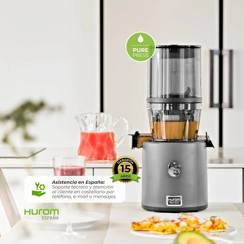 Hurom | Entsafter H330P - gesünder, schmackhafter und verschwendungsfreier Saft, Premium-Entsafter,