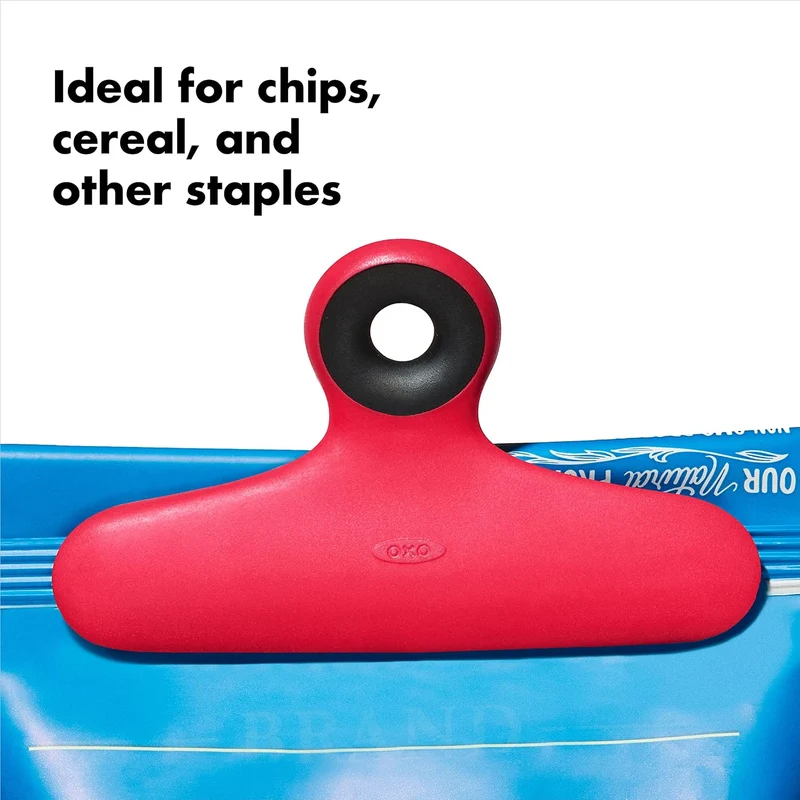 OXO Good Grips Collection Bag Clip, 2 Piece Set, Jam