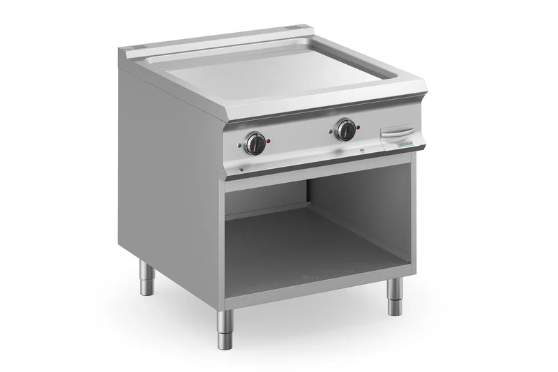 Elektrogrillplatte Dexion Lux 980 - 80/90 - glatt, verchromt - 14 kW