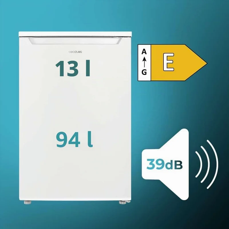 Cecotec Stand- und Tischventilator EnergySilence 535 2in1. 40 W Leistung, Durchmesser 16", 5 Flügel,