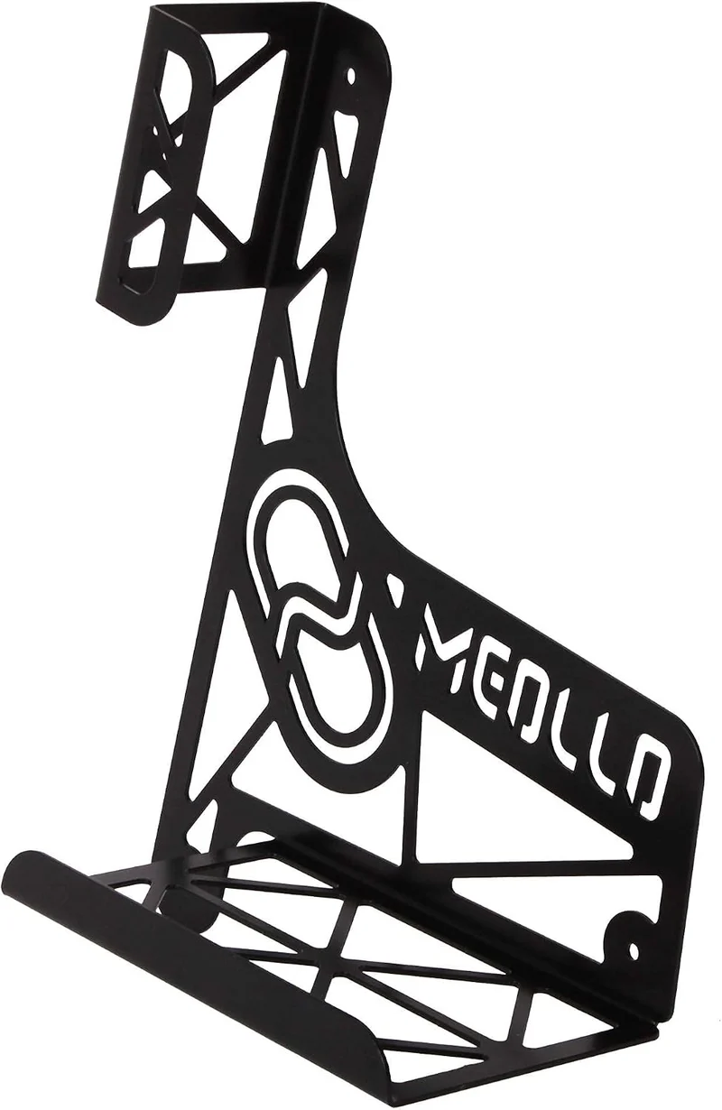 Kinderroller Scooter Wandhalterung (100% Stahl) 2 x schwarz, 2 x schwarz
