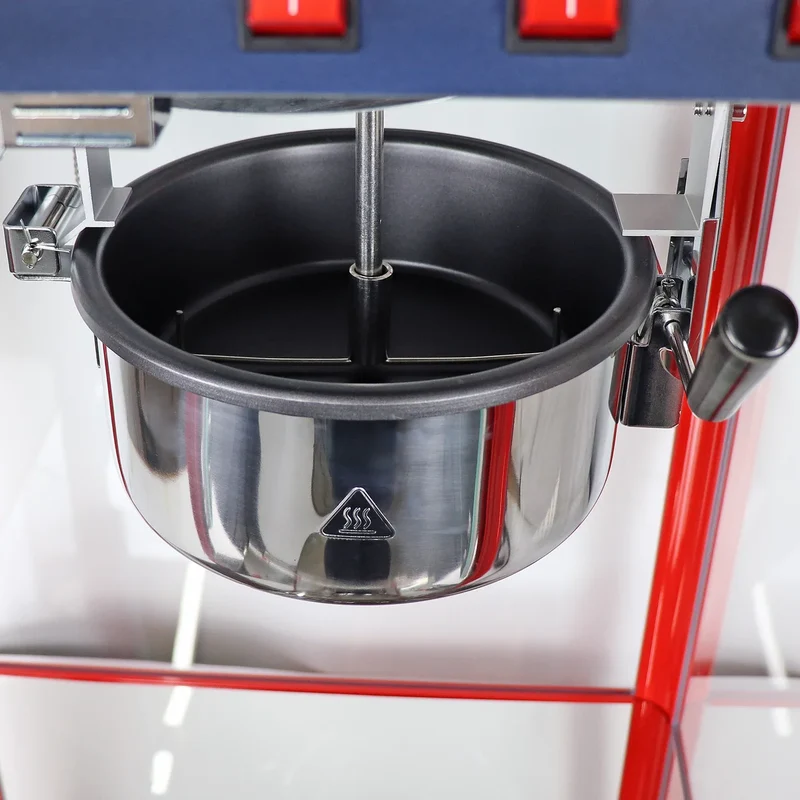 Popcornmaschine ECO 5 kg/h mit 1 Kessel
