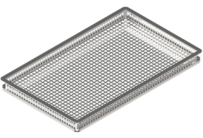 Tecnoeka Edelstahlblech Millennial EKTF11, GN 1/1, 39 mm tief, gelocht