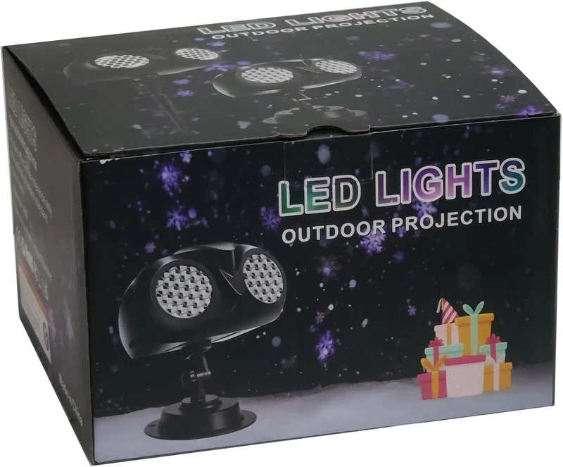 Schneeflocken Projektor,Projektionslampe Weihnachten,Weihnachtslicht Schneeflocke Projektor mit Fern