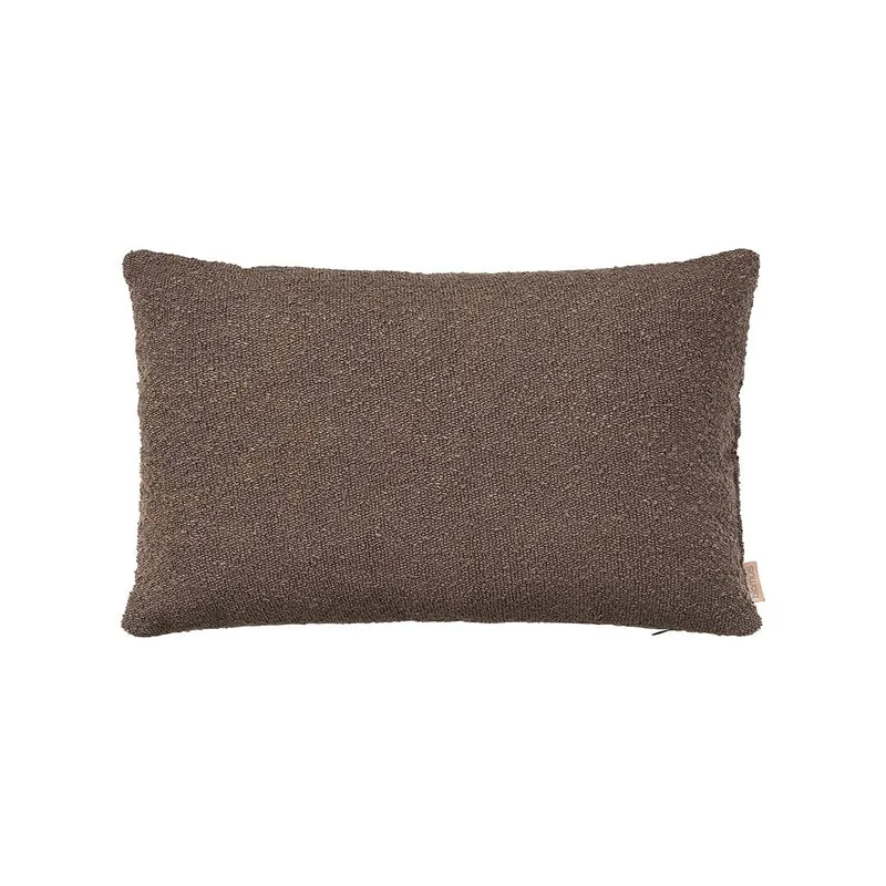 Blomus Kissenbezug Boucle, Kissenhülle für Kopf- oder Sofakissen, Espresso, 30 x 50 cm, 66597 Espres