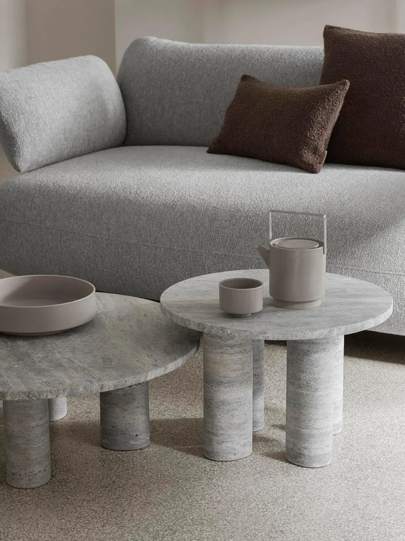 Blomus Kissenbezug Boucle, Kissenhülle für Kopf- oder Sofakissen, Espresso, 30 x 50 cm, 66597 Espres
