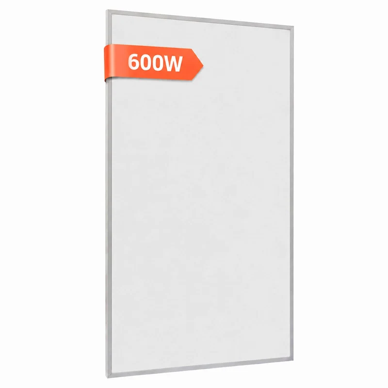 Hocosyme Infrarotheizung 600 Watt, Infrarotheizung Wandmontage bis 120 Grad Celsius für 3-15㎡ - 1-3