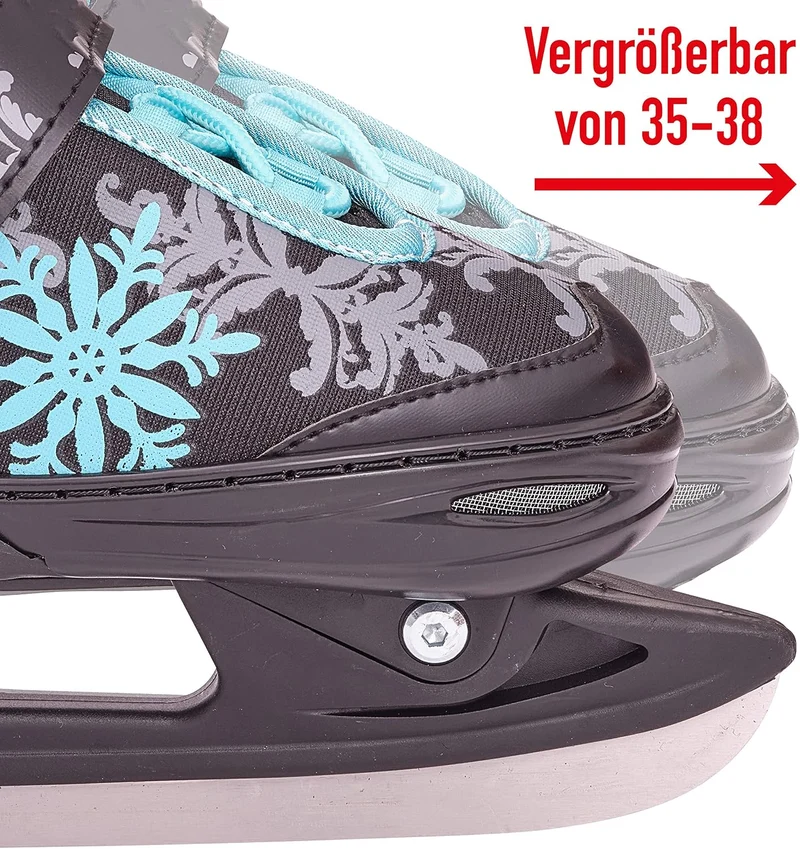 Apollo Ice Skates X Pro | verstellbare Schlittschuhe für Damen, Kinder und Jugendliche | schicke Eis