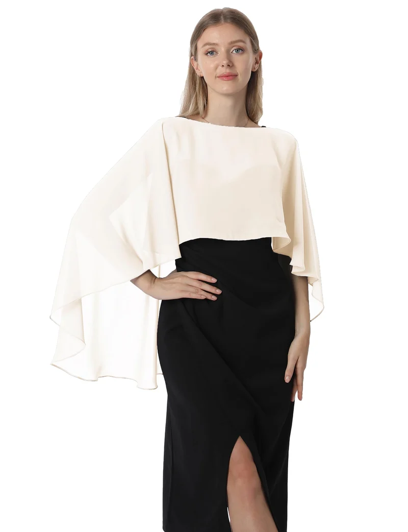 Damen Pashmina-Schal Einheitsgrösse Blass Champagner, Einheitsgröße Blass Champagner