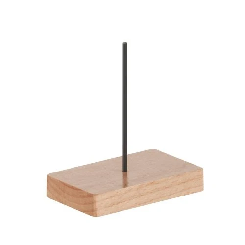 APS Bonspieß - 1 Spieß , 9 x 5,5 cm, H: 10,5 cm , Holz, lackiert