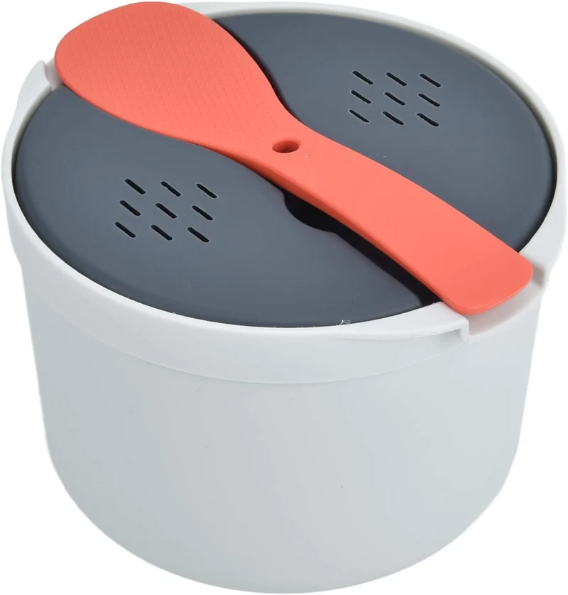 2L Reiskocher Set, Mikrowellen Reiskocher Reiskocher Kleingeräte (Orange)