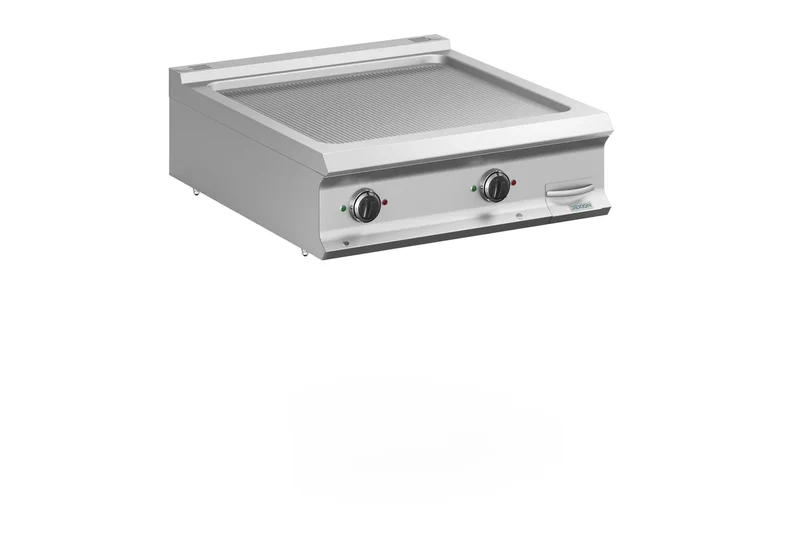 Elektro-Grillplatte Dexion Lux 980 - 80/90 - gerillt Tischgerät - 14 kW