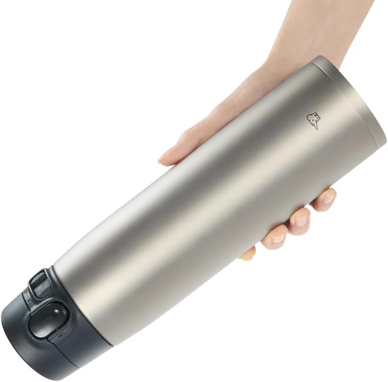 Zojirushi SM-VA60XA Vakuumflasche, 590 ml, Edelstahl 20-Ounce Rostfrei, 20-Ounce Rostfrei
