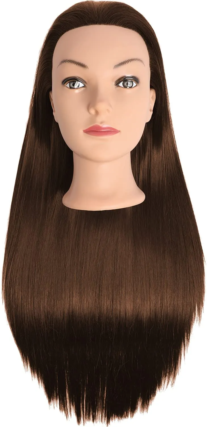 Efalock Lexa Synthetik-Haar braun 60cm