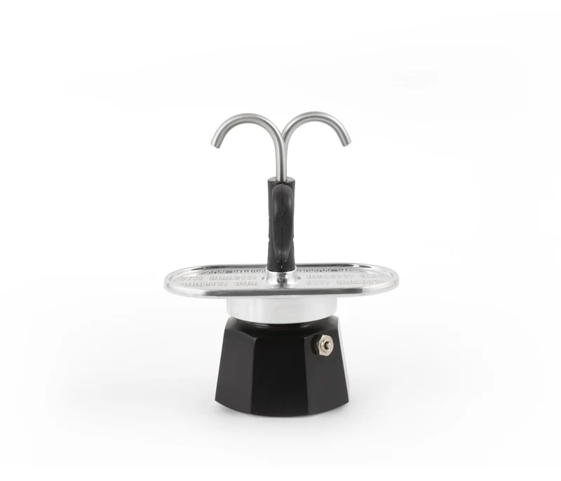 Bialetti 1284 Mini Express 2 Tassen Espressokocher Alu Alu 16,1 x 11,7 x 10,3 Mini-Express, Alu 16,1