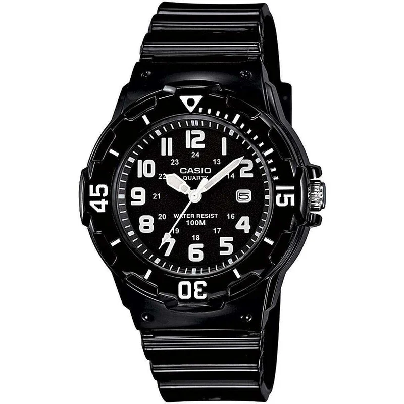 Casio Collection Damen Armbanduhr LRW-200H Schwarz, Schwarz