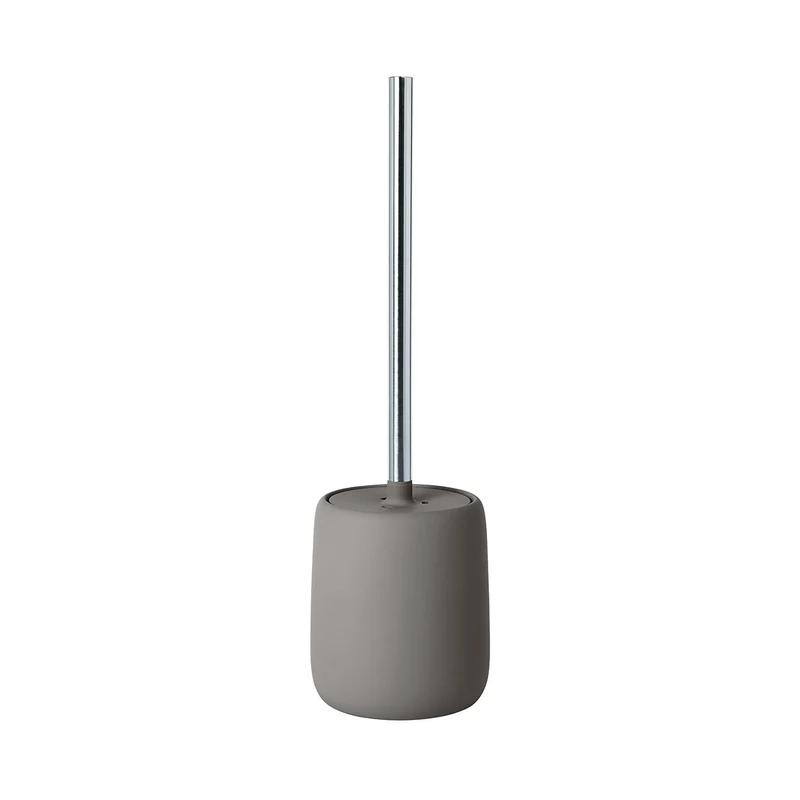 blomus -SONO- WC-Bürste aus Keramik / Kunststoff, Satellite, WC-Garnitur, Soft-Touch, hygienisch, fr