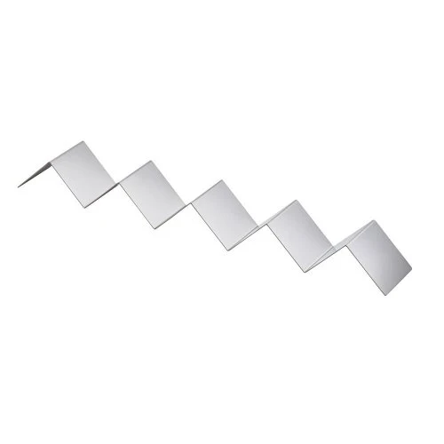 APS Snackpresenter , 56 x 8 cm, H: 5,5 cm , Edelstahl mit 4 Mulden