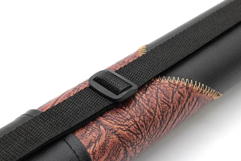 Billard Pool Queue Köcher Tasche Queueköcher, Cue Player II, 1/1, 82 cm Schwarz - Bronze, Schwarz -
